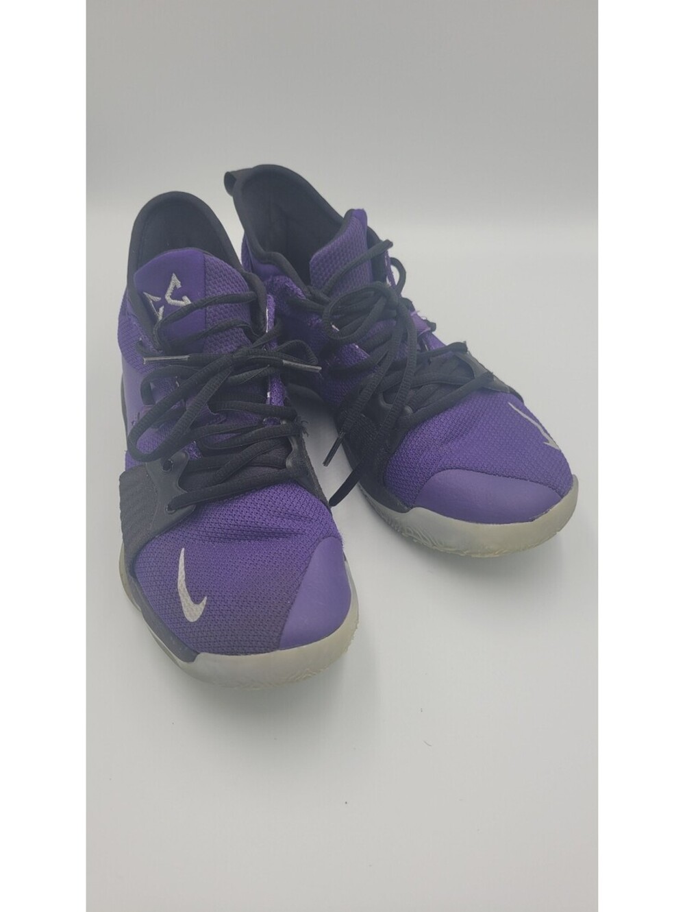 Nike PG 2 iD Paul George Purple Black Basketball Shoes Men’s 8.5 CI0280-991